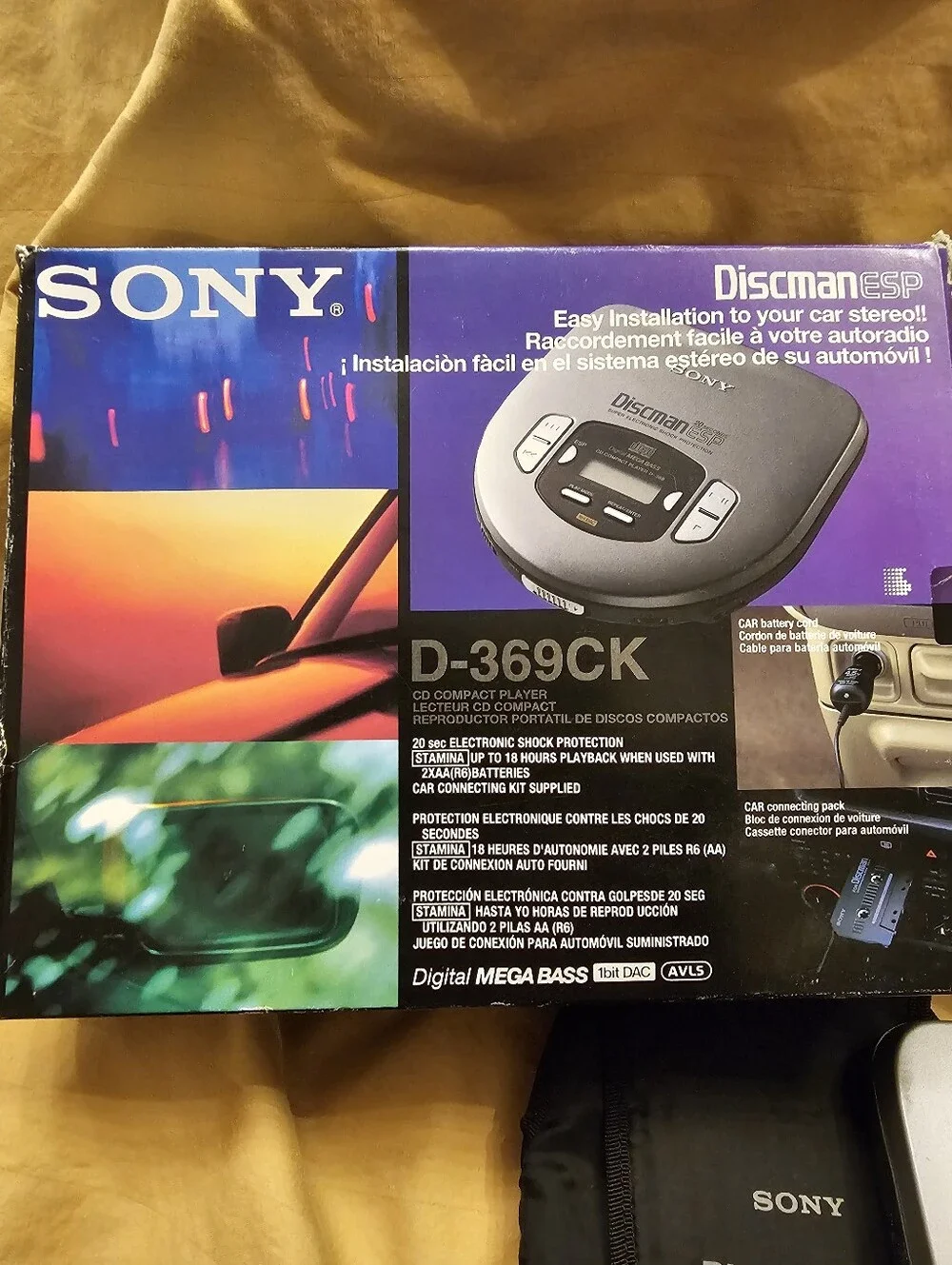 Sony portable discman